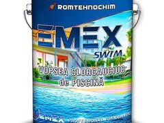 Vopsea Clorcauciuc de Piscina ?Emex Swim? - Alb - Bid. 23 Kg